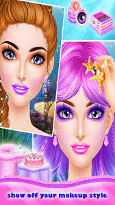 mermaid makeup salon s games
