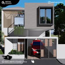 Tingginya harga tanah menjadi salah satu faktor banyak orang memilih membangun rumah minimalis 2 lantai. Jual Desain Rumah Modern Minimalis 7x12 Meter 2 Lantai Kota Tangerang Detail Rumah Tokopedia