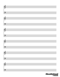 Free Blank Music Paper Templates