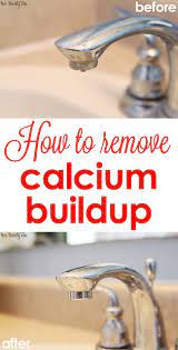 How To Clean Calcium Off Faucets | Cleaning hacks, House cleaning tips,  Household cleaning tips