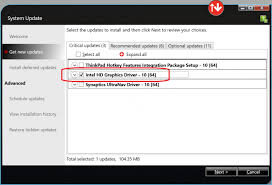 using the lenovo system update tool