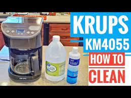 how to clean krups km4055 coffee maker