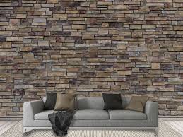 Stacked Stone Wallpaper About Murals