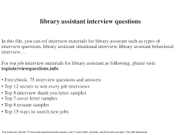 Library Assistant Job Cover Letter Ooxxoo Co