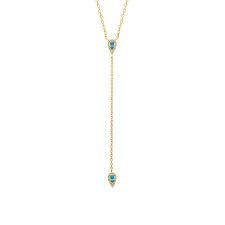 18k ps gold plated necklace