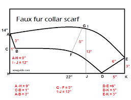 Faux Fur Collar Scarf Diy Pattern