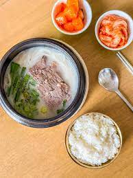 easy seolleongtang ox bone soup