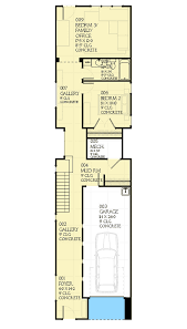 Northwest House Plan For A Narrow Lot