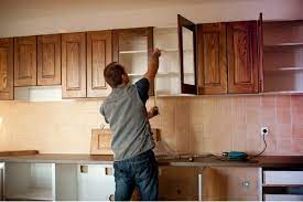 how to clean wood kitchen cabinets like