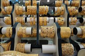 gold jewelry at the dubai gold souk