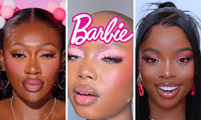some barbie themed makeup inspiration