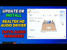 update realtek hd audio driver