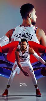 Find gifs with the latest and newest hashtags! Philadelphia 76ers Sixers Wallpaper Philadelphia 76ers 76ers Ben Simmons