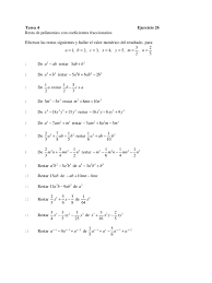 Ejercicios resueltos del algebra de baldor. Ejercicio 26 Del Libro De Algebra De Baldor