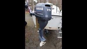 yamaha 15 hp outboard on a sailboat