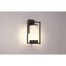 Black Led Outdoor Wall Sconce