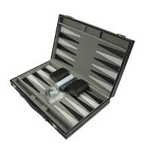 game chess board backgammon set with