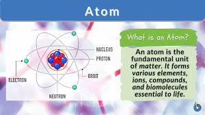 atom definition and exles biology