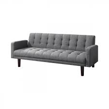 Coaster Sommer Tufted Sofa Bed Grey