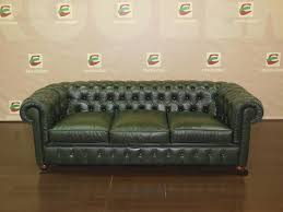 Sofa Chester Leather 3 Seats High