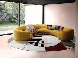 Living Room Decor With Unique Sofas