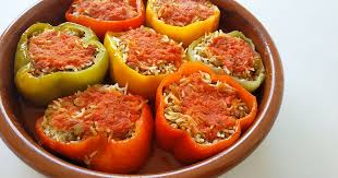 Most recipes call for at least cooked rice and often cooked beans. Majadra Stuffed Peppers For Sukkot Hadassah Magazine