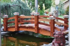 Wooden Garden Bridges