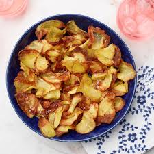 air fryer potato chips recipe food