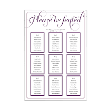 Personalized Seating Chart Kit With Expressions Design