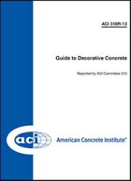 Gain knowledge and exposure to new trends, decorative concrete products and resources that you can use to grow your business. 310r 13 Guide To Decorative Concrete