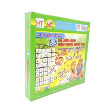Đồ chơi xếp hình chữ số nam châm HT7675 - Đồ chơi trẻ em Hoàng Thu