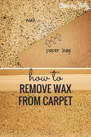 easily remove candle wax