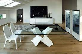 Glass Top Modern Dining Tables