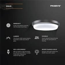 Integrated Outdoor Led Security Light