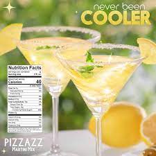 pizzazz martini mix lemon drop