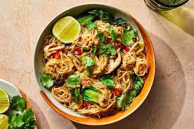 easy brown rice vermicelli noodles with