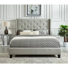 Gray Upholstered Bed 5830gyq
