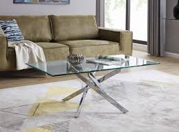The luxury nest of round coffee tables is shown here in a set of three, the most stunning contemporary addition to any setting. Leonardo Glass Chrome Coffee Table Furniturebox