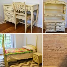 These are in good used condition. 6 Piece Henry Link French Provincial Bedroom Set Ivory W Gold Trim Looking To Sell My Antique Furniture Collection