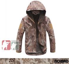 Nomad Waterproof Softshell Tactical Jacket Hunting Tad
