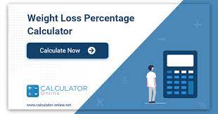 weight loss percene calculator