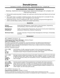 Engineering Project Manager Midlevelce Sample Resume For Monster Com