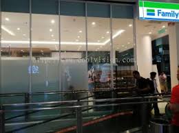 Setia alam, shah alam , selangor, malaisie. Frosted Film Sepang Klia2 Family Mart Frosted Film From Cool Vision Solar Film Specialist