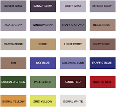 Color Selection Chart Holland Epoxy Floors And More