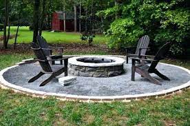 Prepare the fire pit location when installing a fire pit in your yard, use a stake and put it in what will be the centre of your pit. Pin By Christine Snyder On Backyard Fire Pits Fire Pit Landscaping Outside Fire Pits Fire Pit Plans