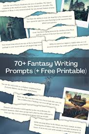 70 fantasy writing prompts free
