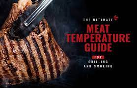 meat rature guide for grilling