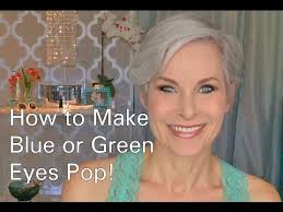 how to do eye makeup to make blue or
