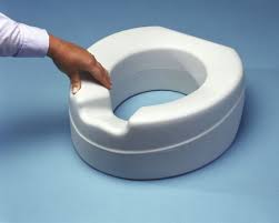 Foam Raised Toilet Seat Without Lid