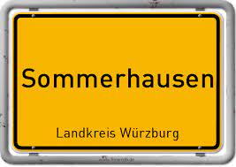 Sommerhausen Schilder